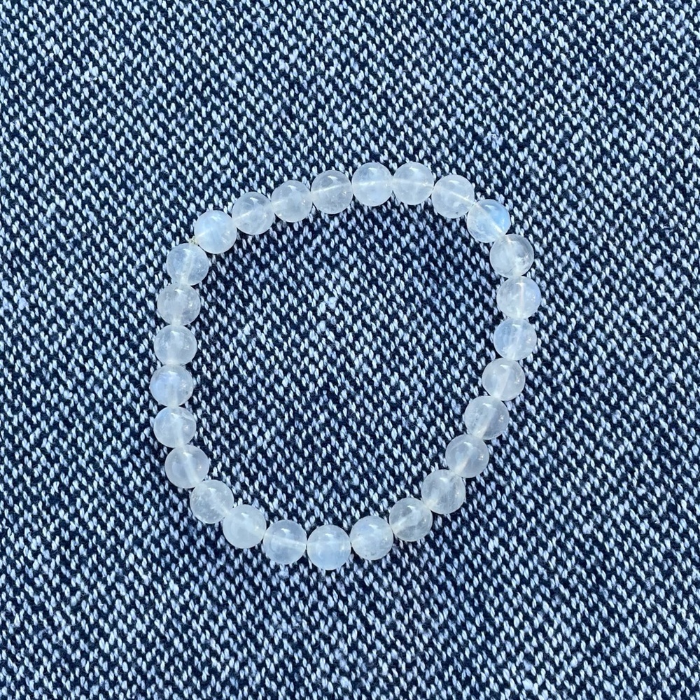 Moonstone stretch bracelet